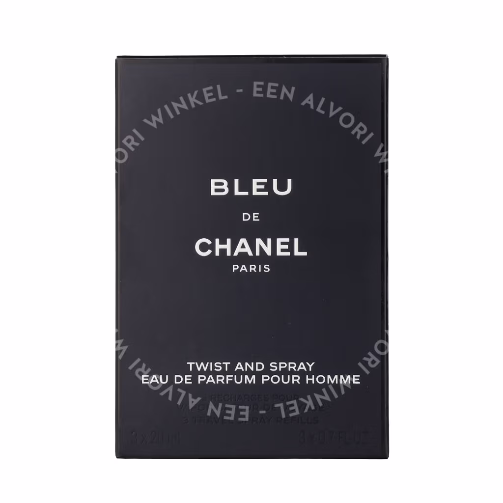Chanel Chanel Bleu De Chanel Pour Homme Giftset — 3x Edp Spray 20ml Refill - Travel Sprays — foto 2