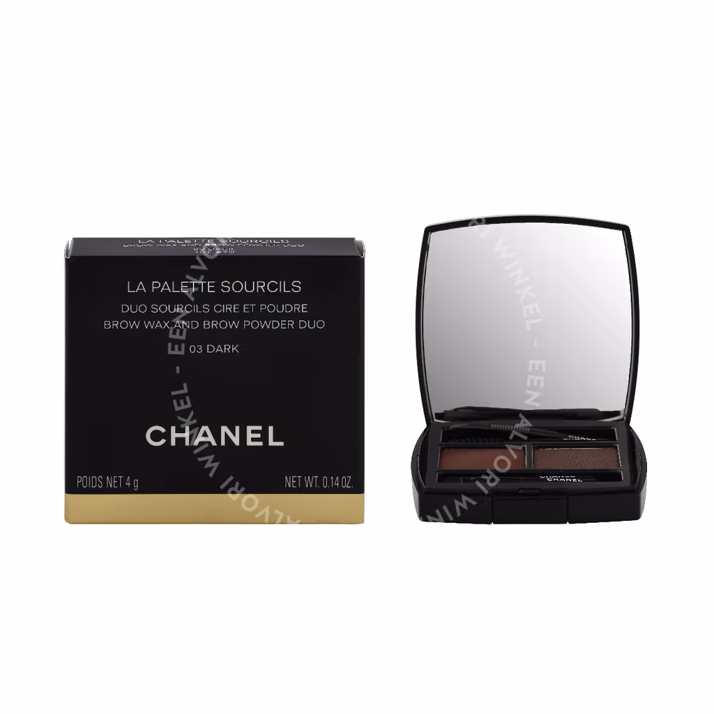 Chanel Chanel La Palette Sourcils Brow Powder Duo — #03 Dark — foto 3