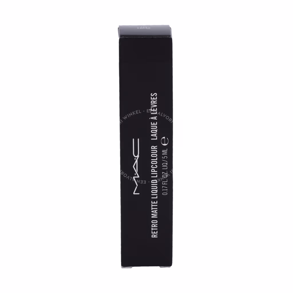 Mac MAC Retro Matte Liquid Lipcolour — #125 Caviar — foto 2