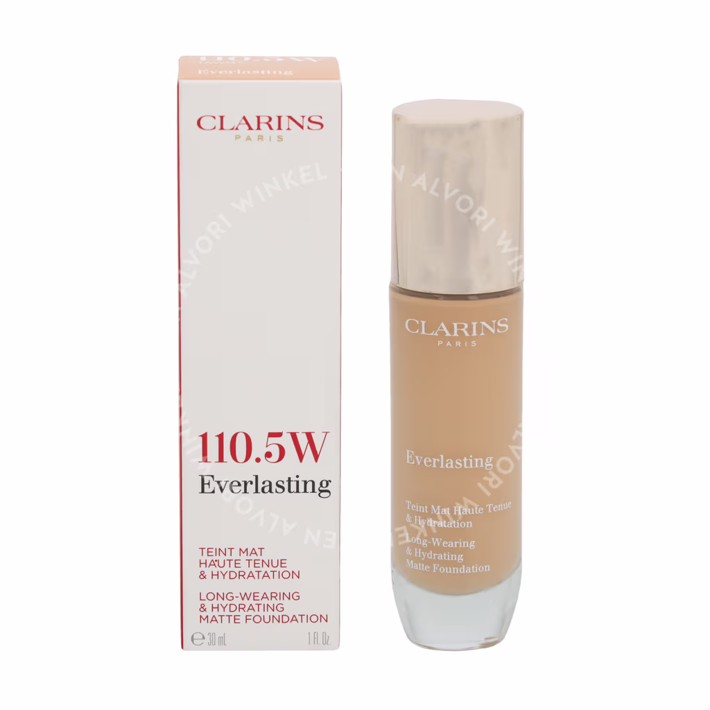 Clarins Clarins Everlasting Long-Wearing Hydrating Matte Foundation — #110.5W Tawny — foto 3
