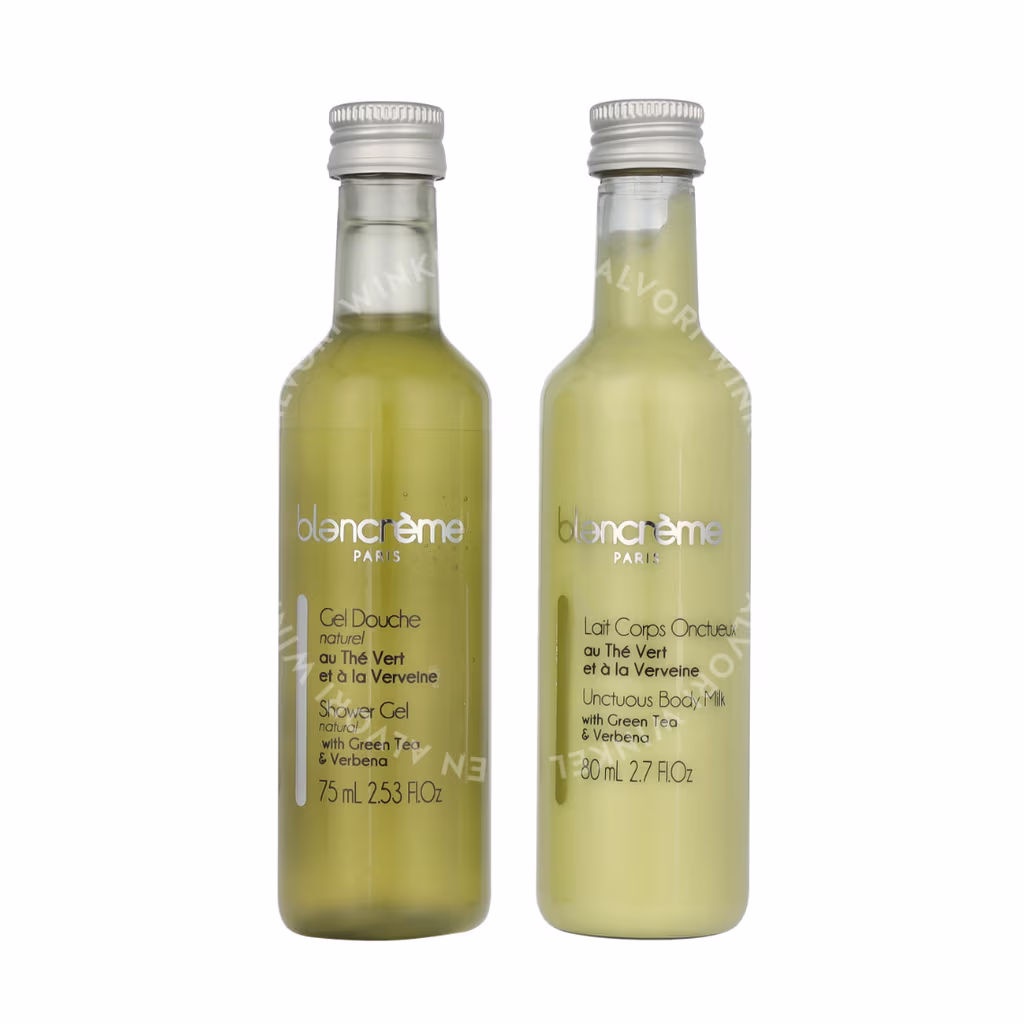 Blancreme Blancreme Shower Gel + Creamy Body Milk Duo — 2x80ml - Green Tea & Verbena