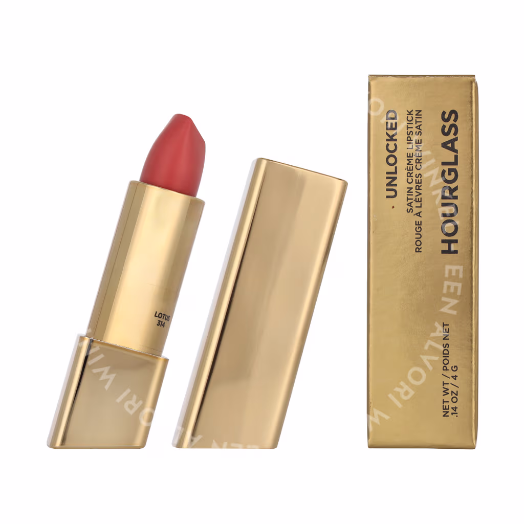Hourglass Hourglass Unlocked Satin Creme Lipstick — Lotus 314 Pink — foto 3