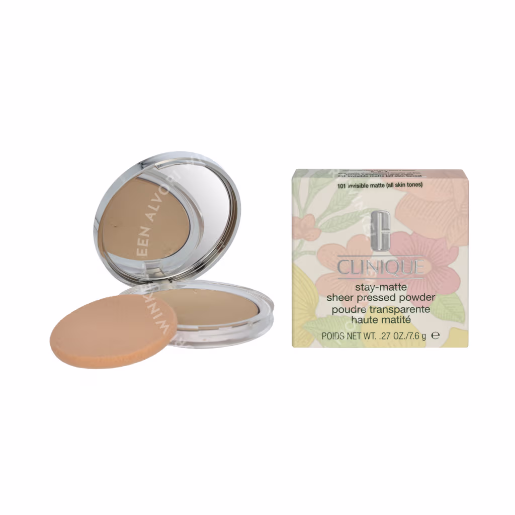Clinique Clinique Stay-Matte Sheer Pressed Powder — #101 Invisible Matte (All Skin Tones) — foto 3