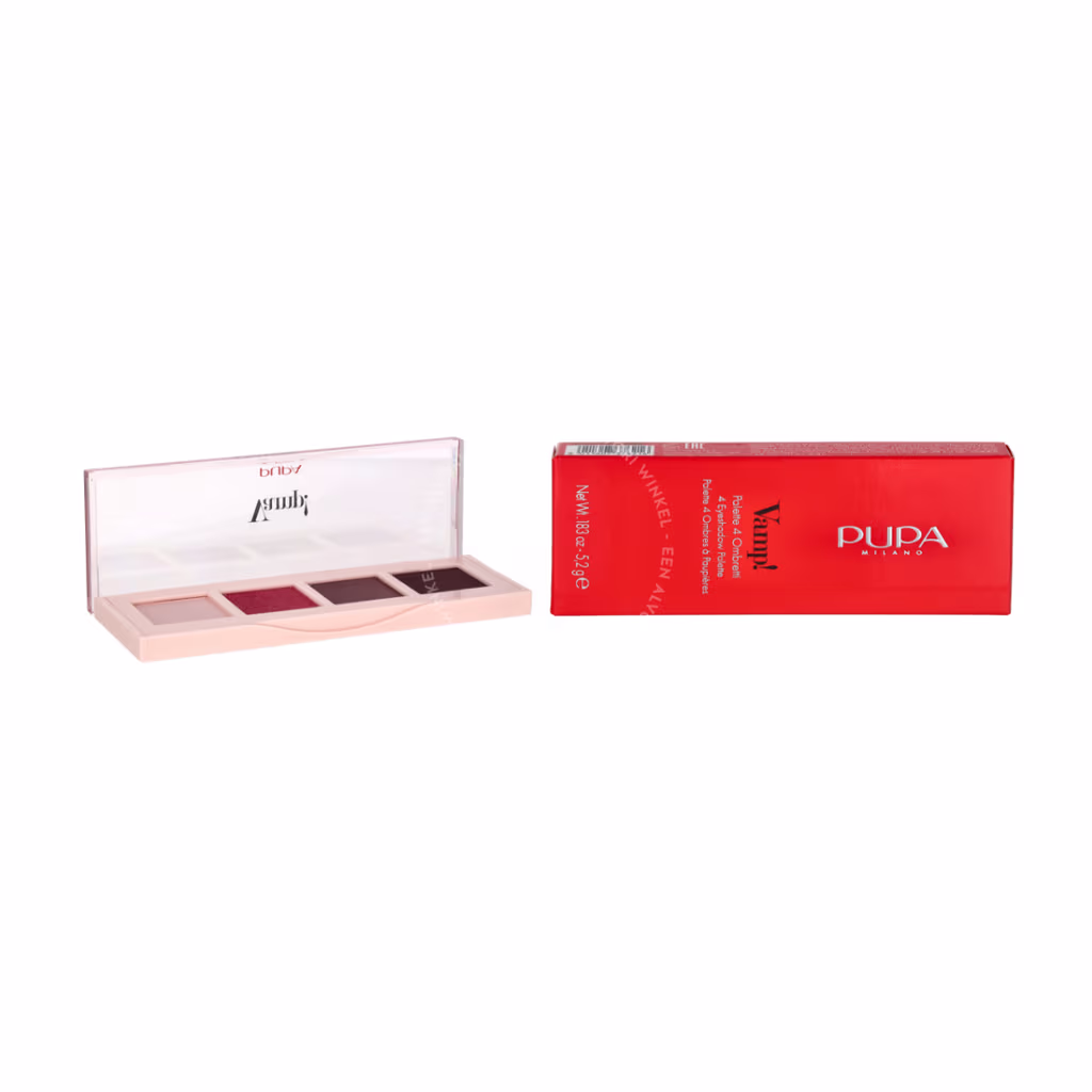 Pupa Milano Pupa Vamp! Palette 4 Ombres — #04 Vibrant Plum — foto 3