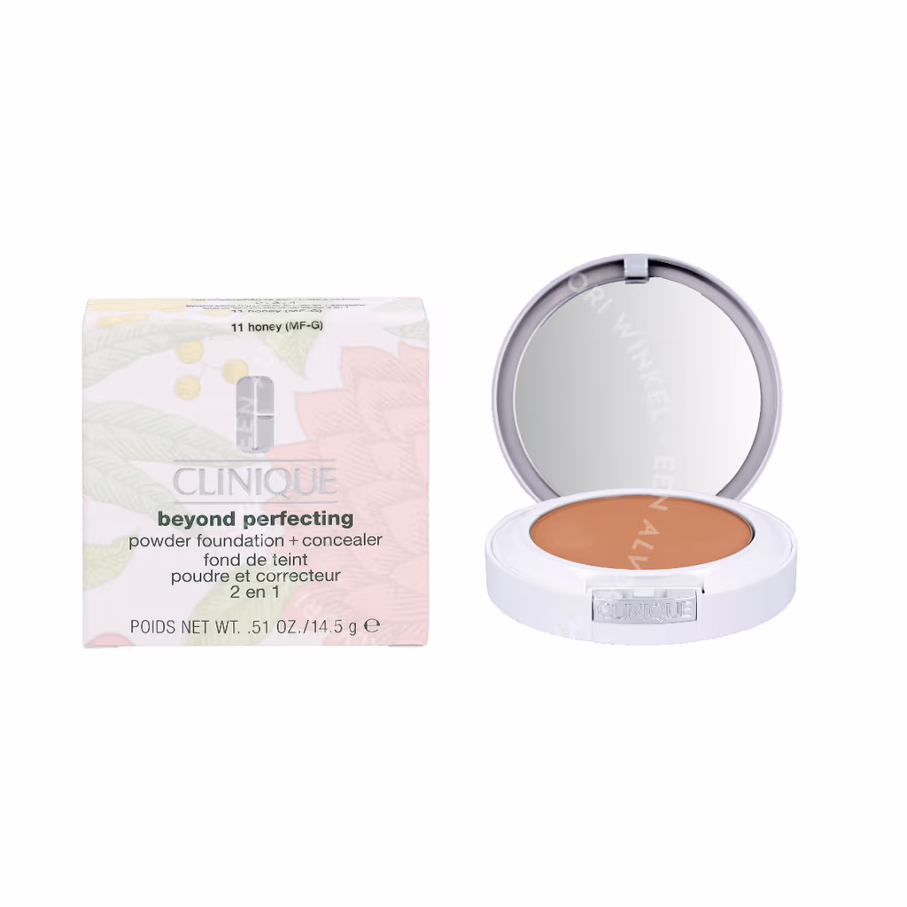 Clinique Clinique Beyond Perfecting Powder Foundation + Concealer — #11 Honey — foto 3
