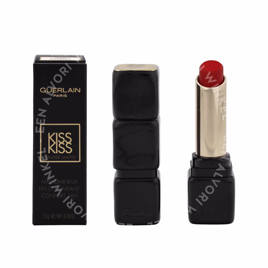 Guerlain Guerlain Kiss Kiss Tender Matte Lipstick — #940 My Rouge — foto 3