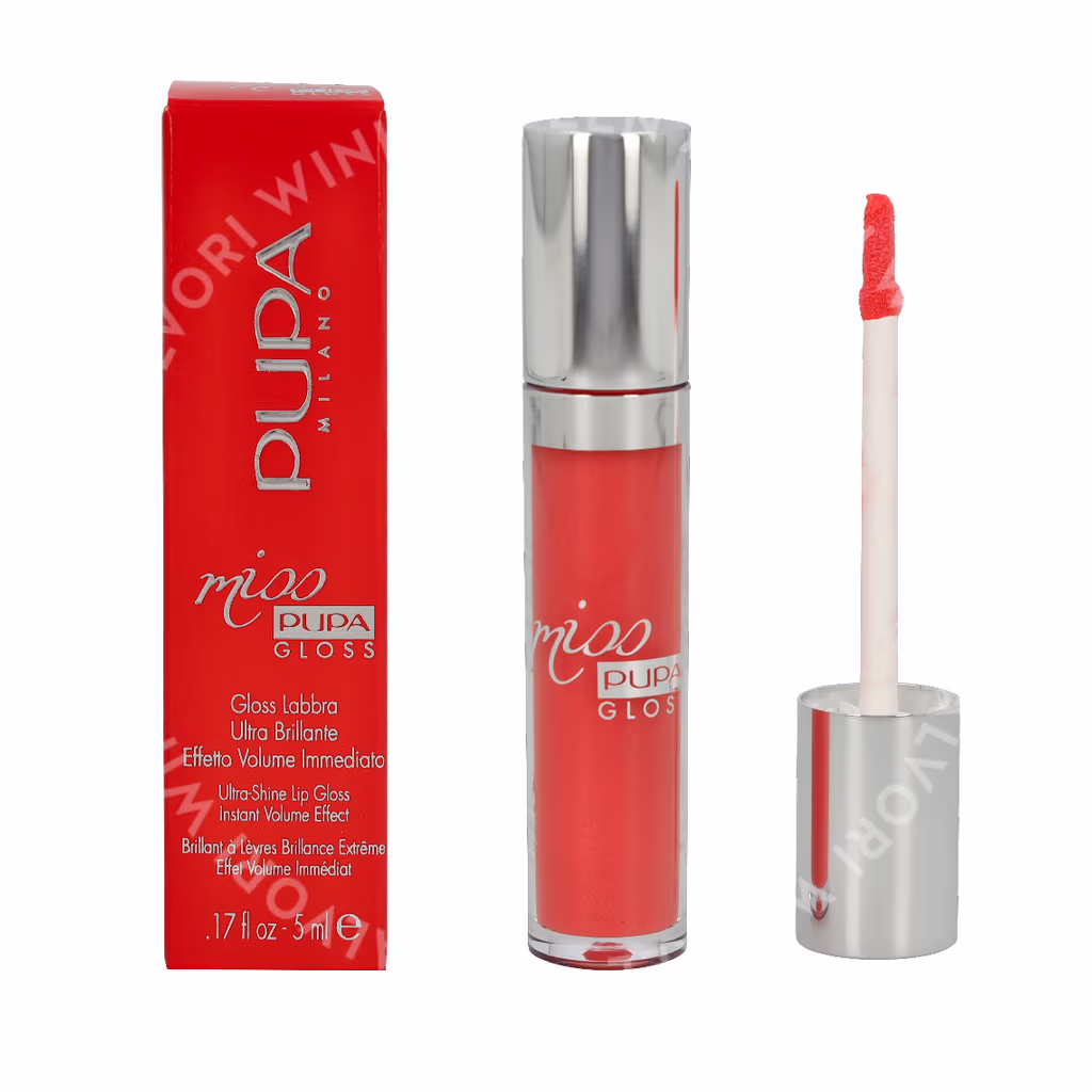 Pupa Milano Pupa Miss Pupa Ultra-Shine Lip Gloss — #203 Coral Emotion — foto 3