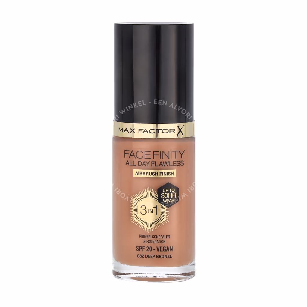 Max Factor Max Factor Facefinity All Day Flawless 3 In 1 Foundation — C82 Deep Bronze