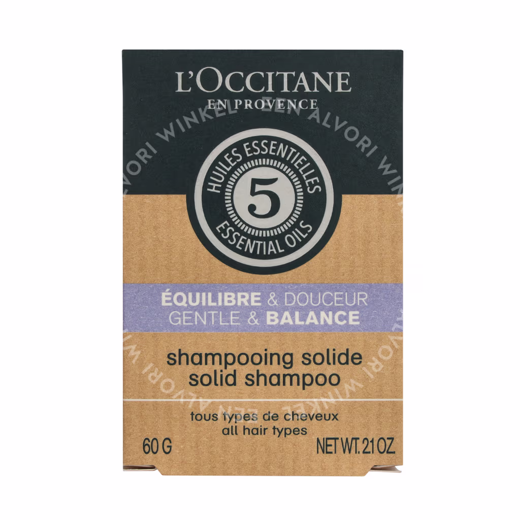 L'Occitane L'Occitane 5 Ess. Oils Gen. & Bal. Solid Shampoo — foto 2