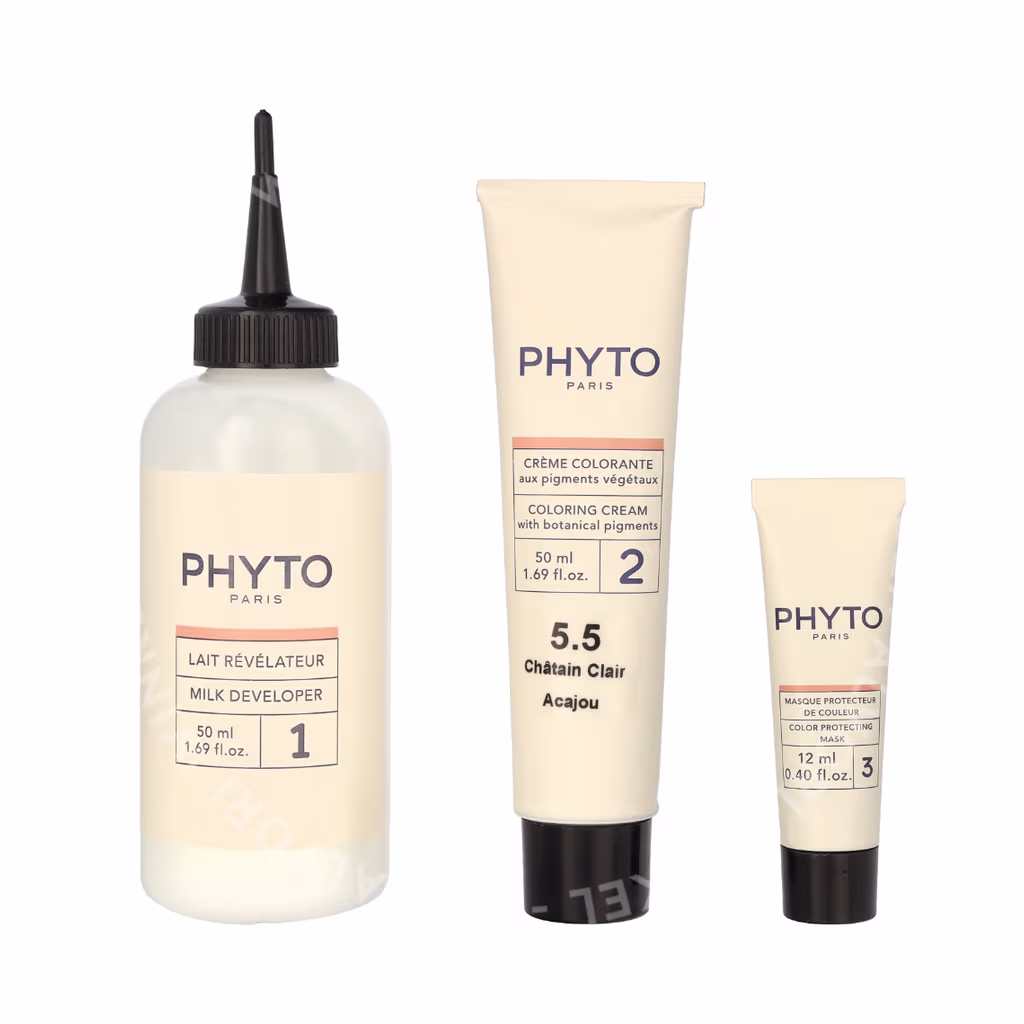 Phyto Phyto Phytocolor Permanent Color — 5.5 Light Mahogany Brown