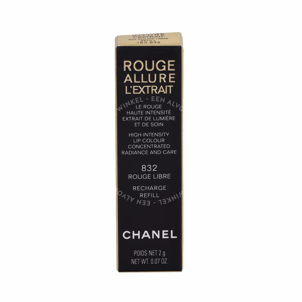 Chanel Chanel Rouge Allure L'Extrait High In. Lip Colour - Recharge — #832 Rouge Libre — foto 2