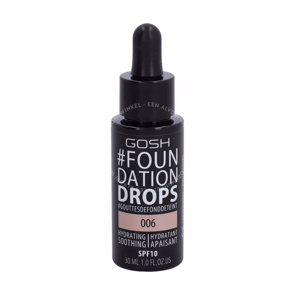 Gosh Gosh Foundation Drops SPF10 — #006 Tawney — foto 2
