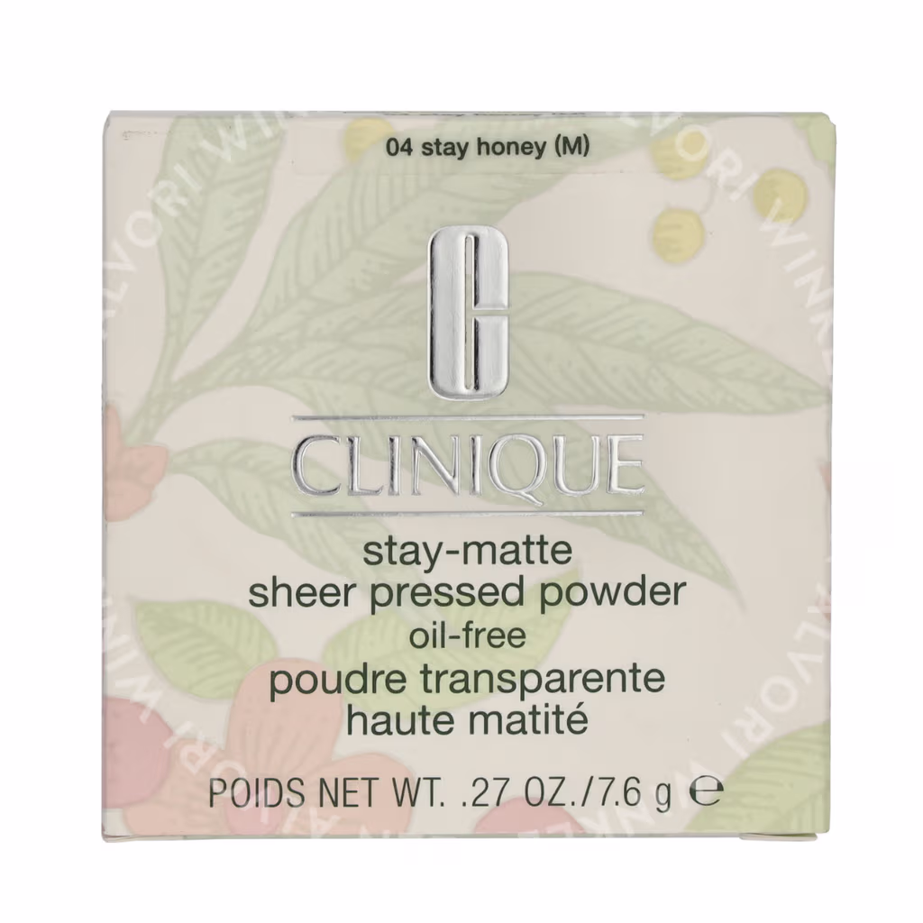 Clinique Clinique Stay-Matte Sheer Pressed Powder — #04 Stay Honey (M) — foto 2