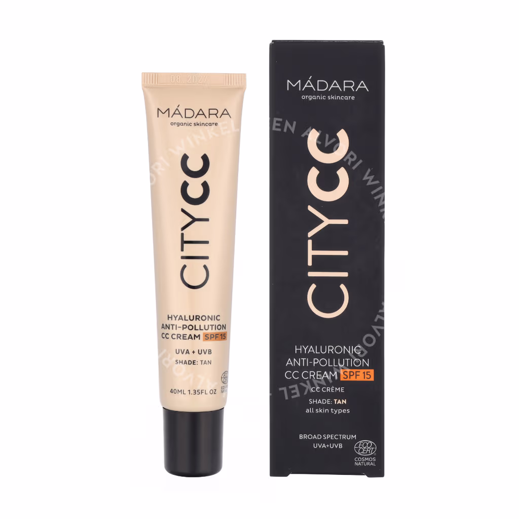 Madara Madara Citycc Anti-Pollution Hyaluronic Cream CC SPF — foto 3
