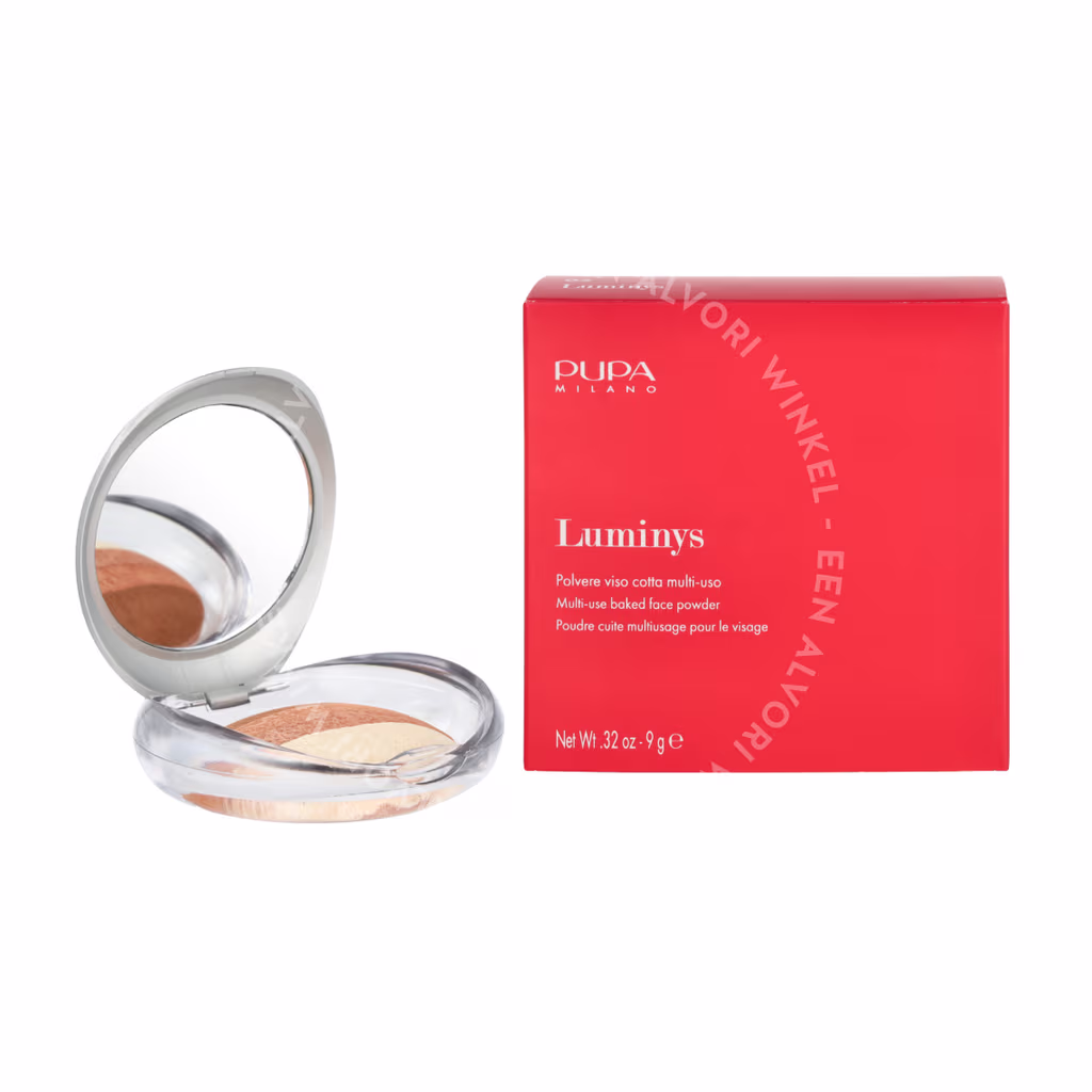 Pupa Milano Pupa Luminys Baked All Over Illuminating Blush-Powder — #05 Gold Stripes — foto 3