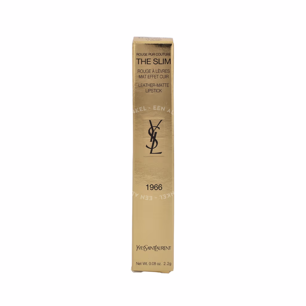 Yves Saint Laurent YSL Rouge Pur Couture The Slim Leather Matte Lipstick — #1966 Rouge — foto 2