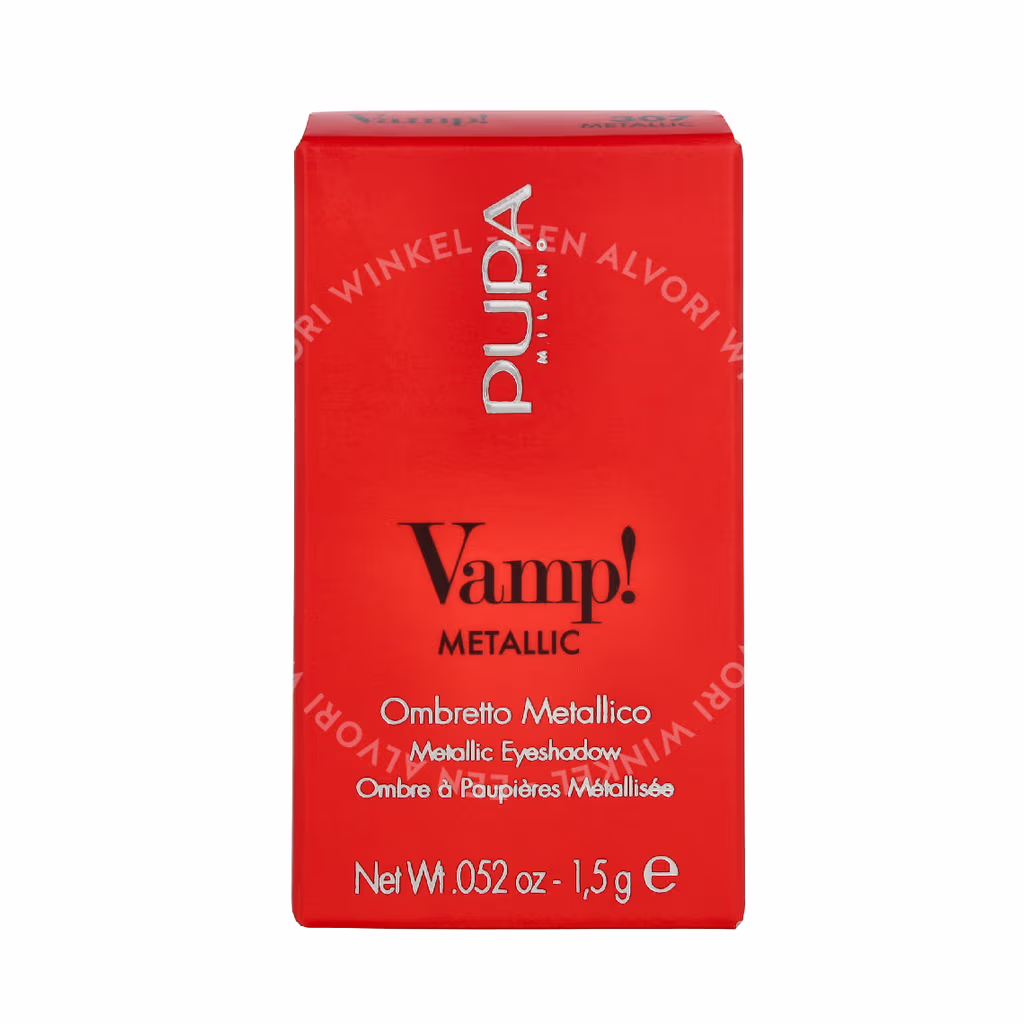 Pupa Milano Pupa Vamp! Metallic Eyeshadow — #307 Denim Blue — foto 2