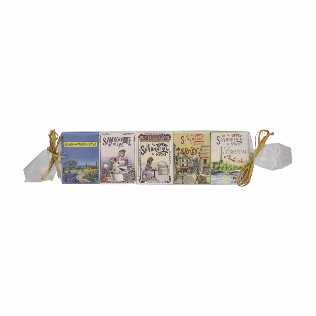 La Savonnerie De Nyons La Savonnerie De Nyons Soap Bar Set 5 Pcs - Paris — foto 2