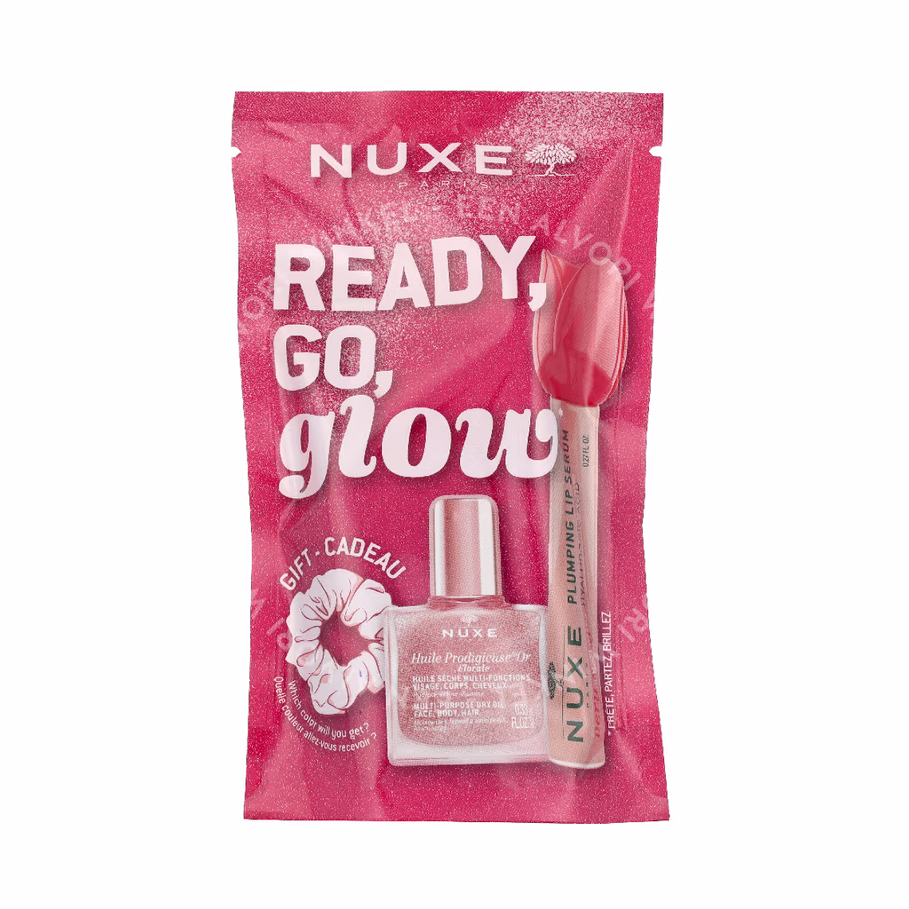 Nuxe Nuxe Ready, Go, Glow Pink Set