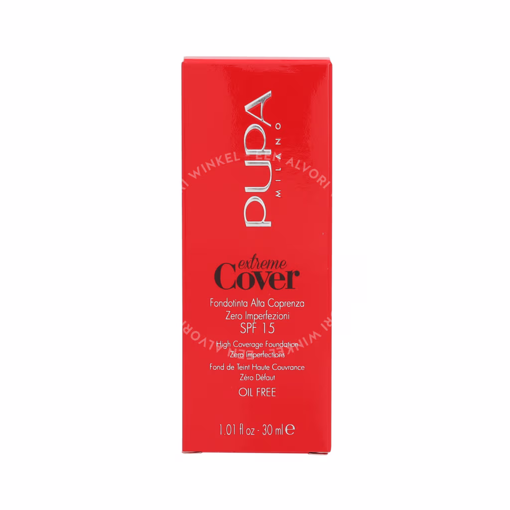 Pupa Milano Pupa Extreme Cover Foundation Oil Free SPF15 — #040 Medium Honey — foto 2