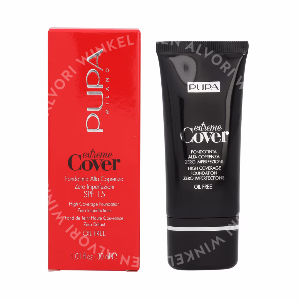 Pupa Milano Pupa Extreme Cover Foundation Oil Free SPF15 — #040 Medium Honey — foto 3