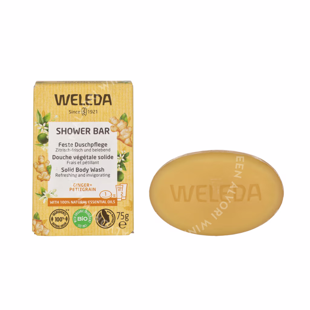 Weleda Weleda Shower Bar — Ginger + Petitgrain — foto 3