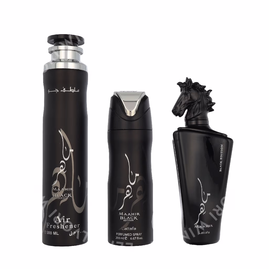 Lattafa Lattafa Maahir Black Edition Giftset