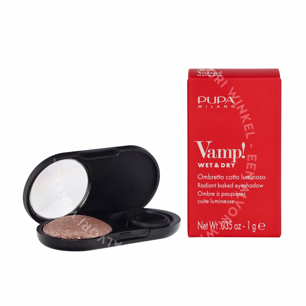 Pupa Milano Pupa Vamp! Wet & Dry Eyeshadow — #404 Cold Taupe — foto 3