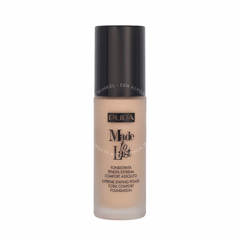 Pupa Milano Pupa Made To Last Total Comfort Foundation SPF10 — #010 Porcelain