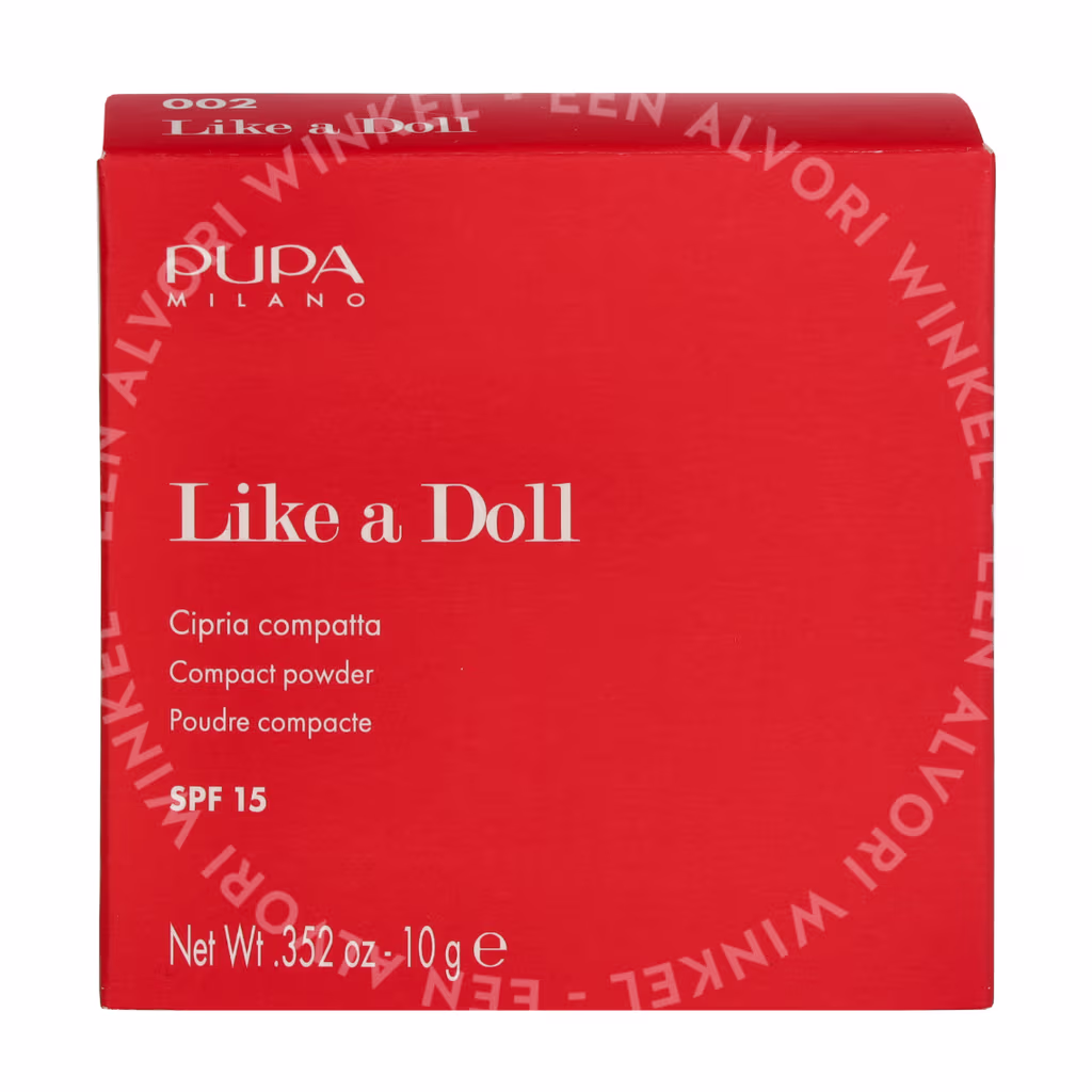 Pupa Milano Pupa Like A Doll Nude Skin Compact Powder SPF15 — #002 Sublime Nude - For All Skin Types — foto 2