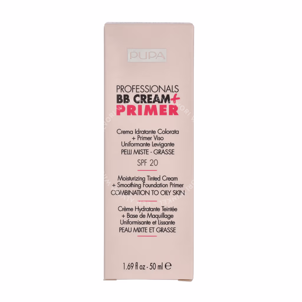 Pupa Milano Pupa Pupa Professionals BB Cream + Primer SPF20 — #001 Nude - Combination To Oily Skin — foto 2