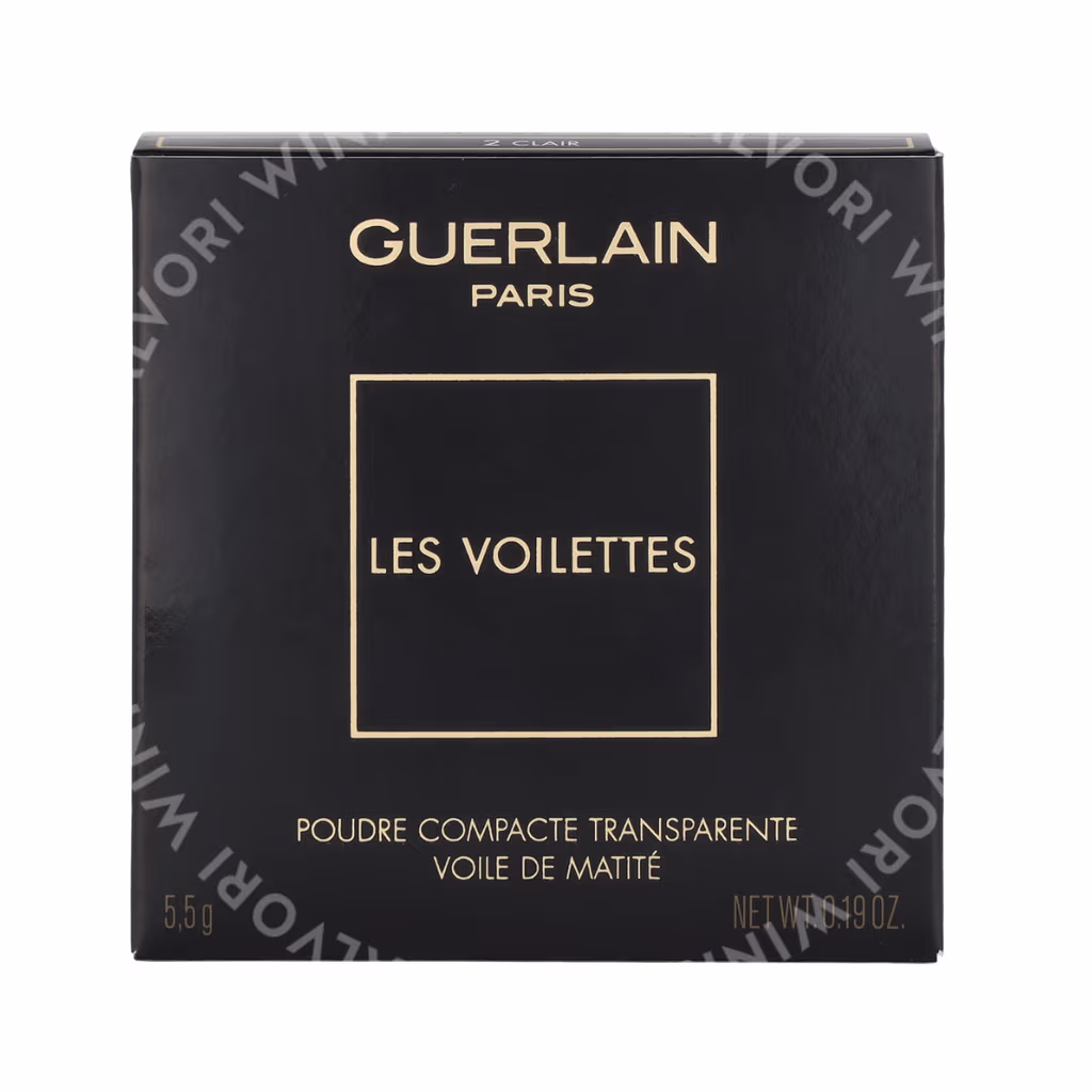 Guerlain Guerlain Les Violettes Translucent Compact Powder — #02 Clair — foto 2