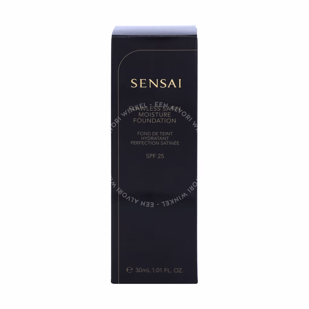 Sensai Sensai Flawless Satin Foundation SPF25 — FS204 Honey Beige, — foto 2