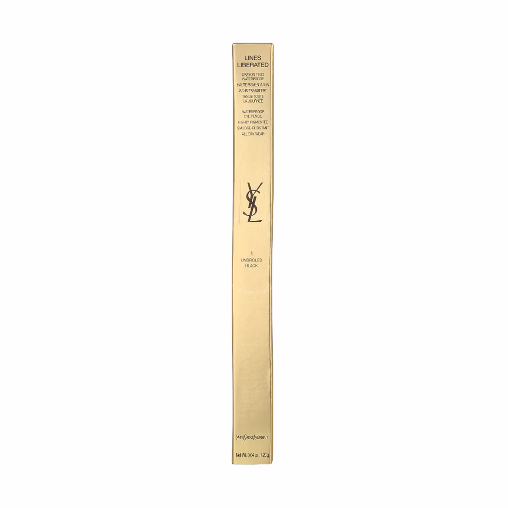 Yves Saint Laurent YSL Lines Liberated Waterproof Eye Pencil — #01 Unbridled Black — foto 2