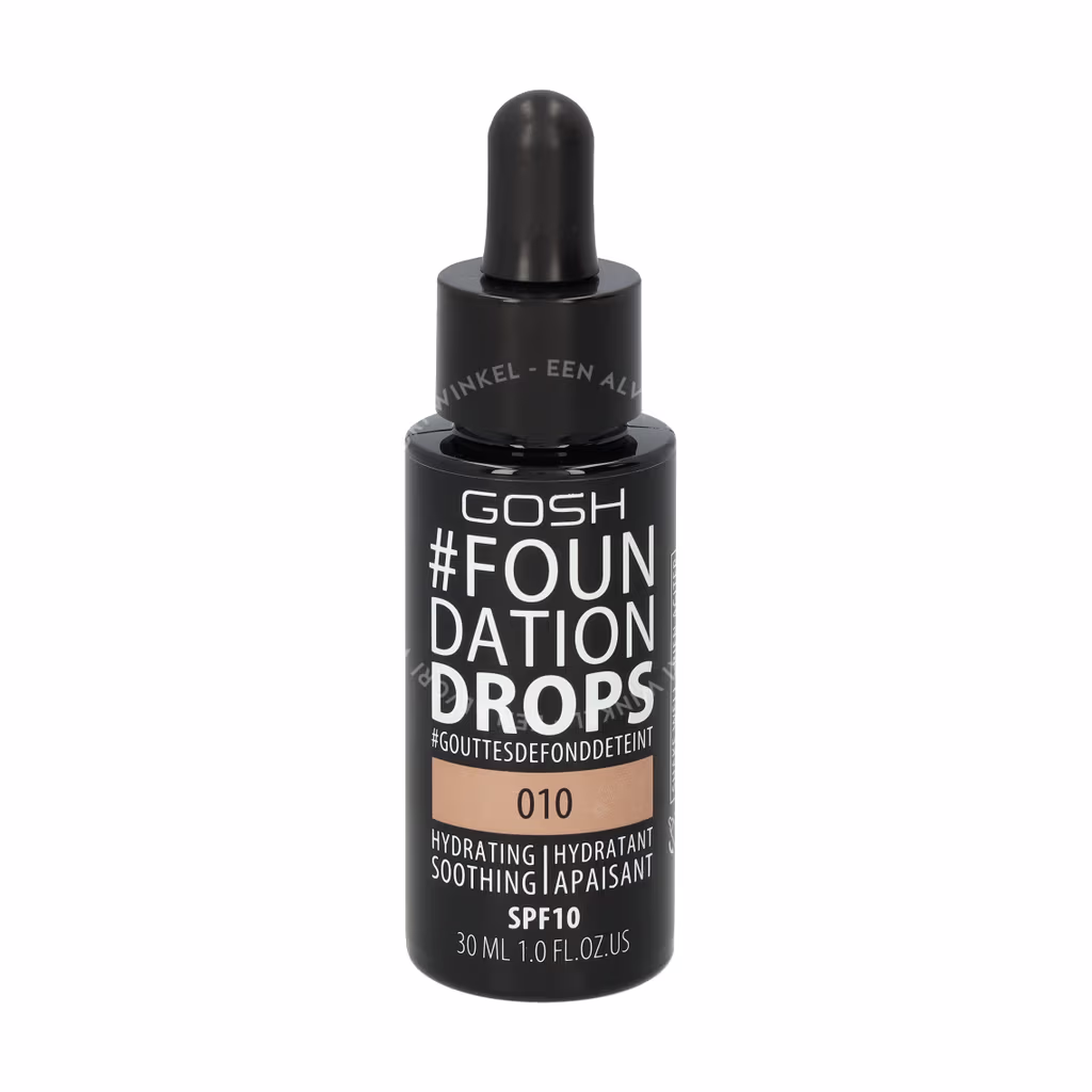 Gosh Gosh Foundation Drops SPF10 — Tan 010 — foto 2