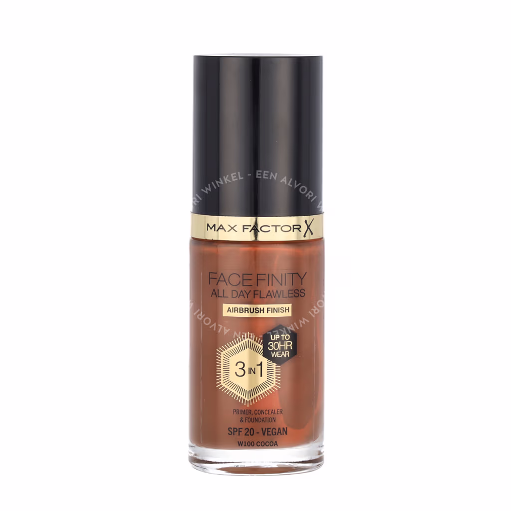 Max Factor Max Factor Facefinity All Day Flawless 3 In 1 Foundation — W100 Cocoa — foto 2