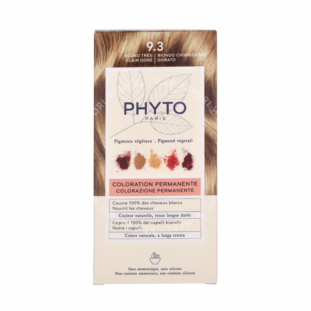 Phyto Phyto Phytocolor Permanent Color — #9.3 Golden Very Light Blond — foto 2