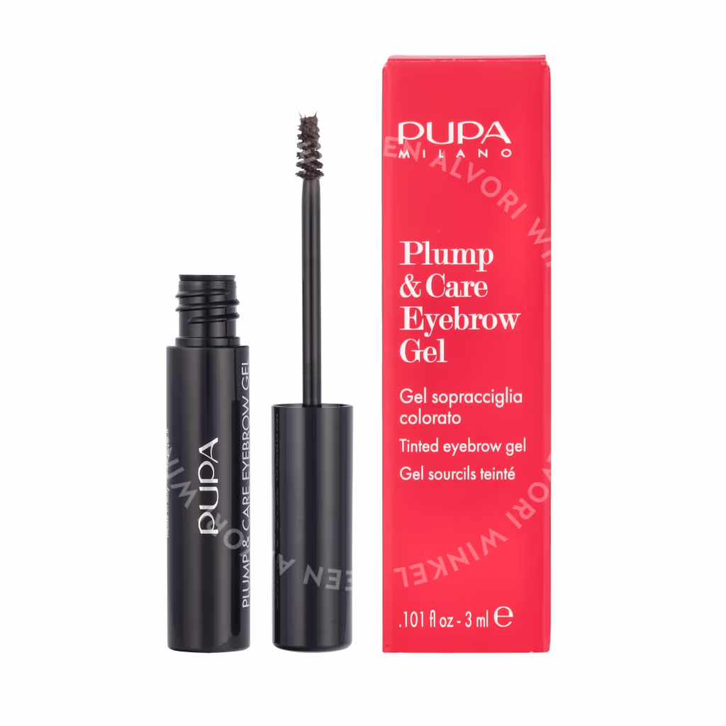 Pupa Milano Pupa Plump & Care Eyebrow Gel Plump & Care Eyebrow Gel — #002 Brown — foto 3