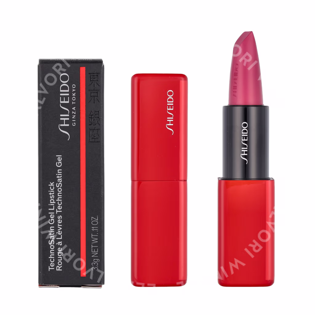 Shiseido Shiseido Technosatin Gel Lipstick — #422 Fuchsia Flux — foto 3