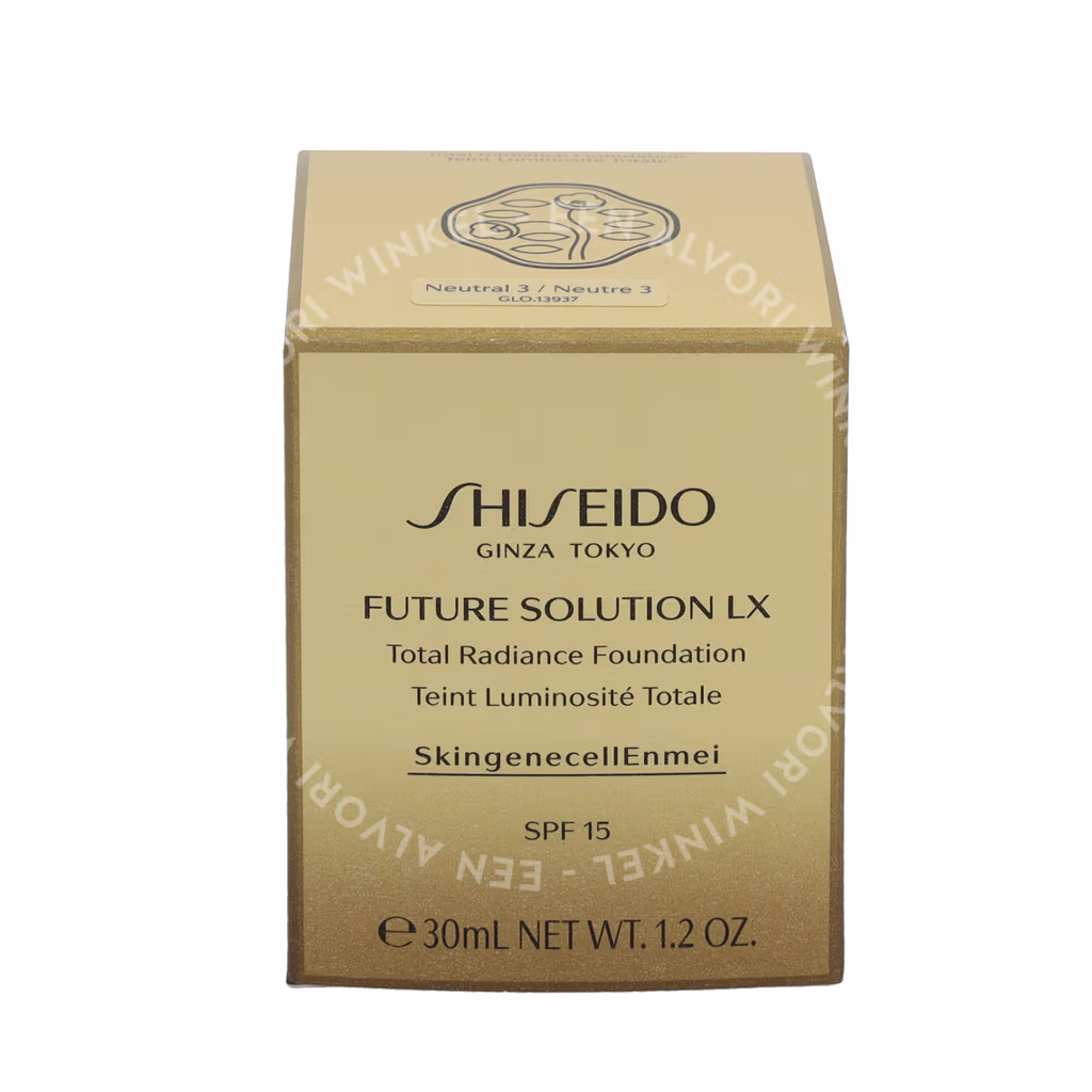 Shiseido Shiseido Future Solution LX Total Radiance Foundation SPF15 — Neutral 3 — foto 2