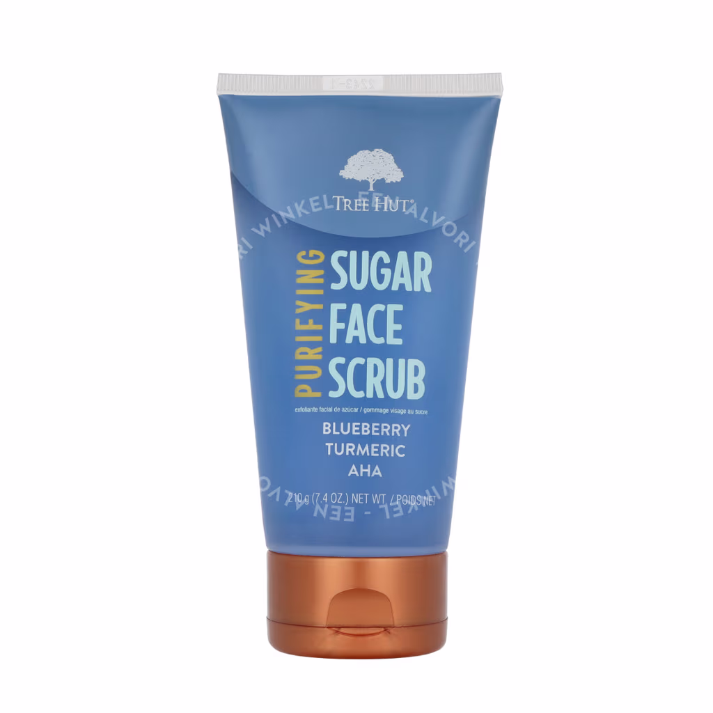 Tree Hut Tree Hut Purifying Blueberry Turmeric Sugar Face Scrub — foto 2