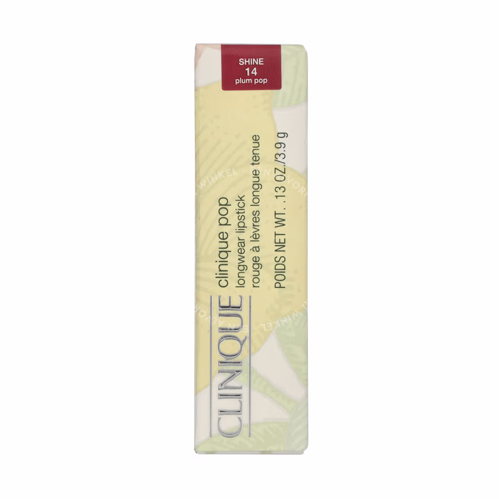 Clinique Clinique Pop Longwear Shine Lipstick — #14 Plum Pop — foto 2