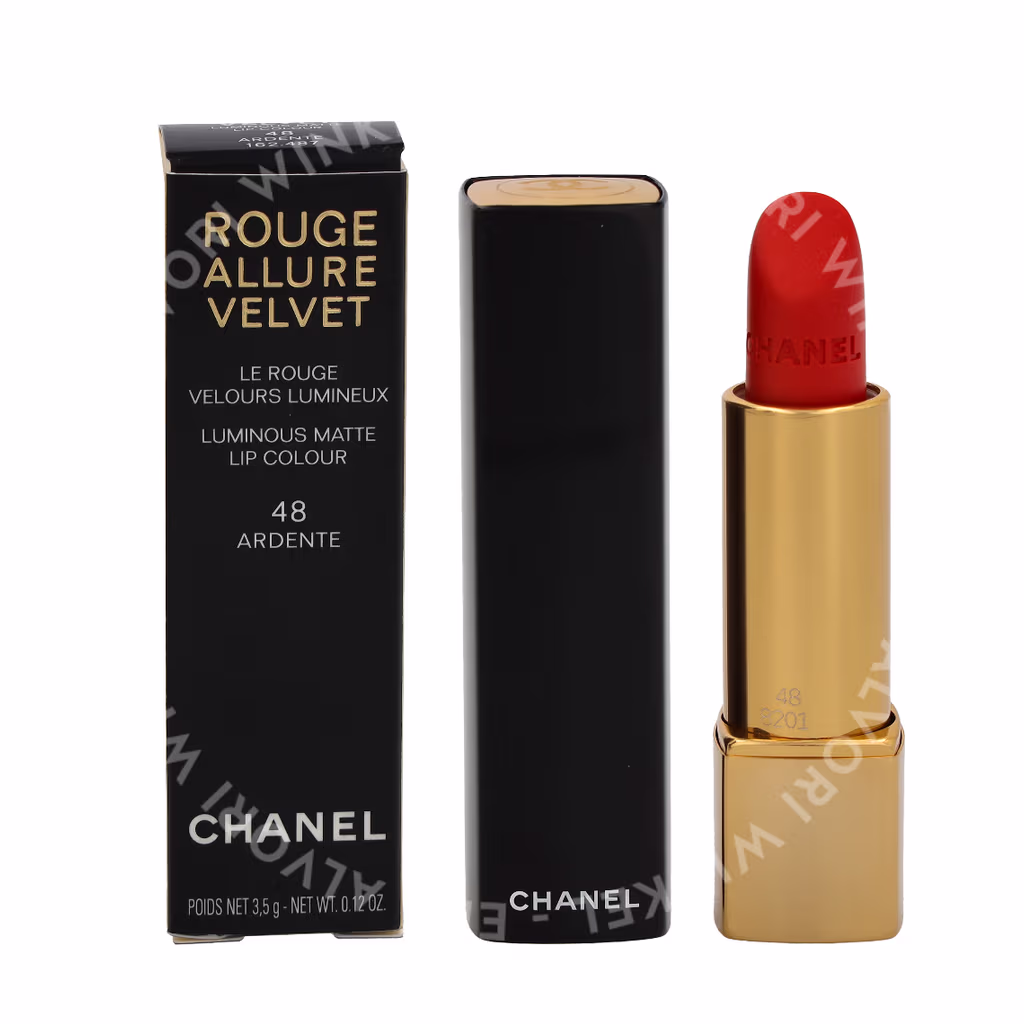 Chanel Chanel Rouge Allure Velvet Luminous Matte Lip Colour — #48 Ardente — foto 3