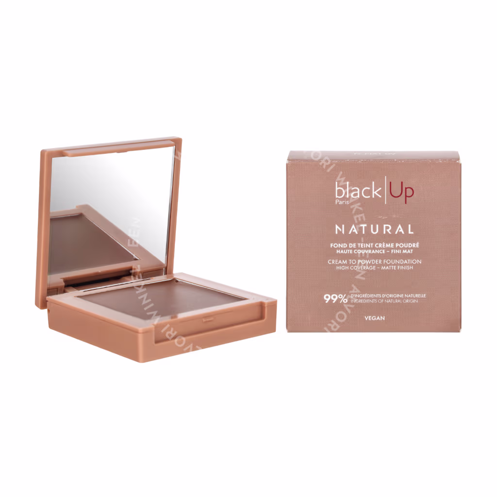 Black Up Black Up Full Cover Cream Powder Foundation — #09 — foto 3