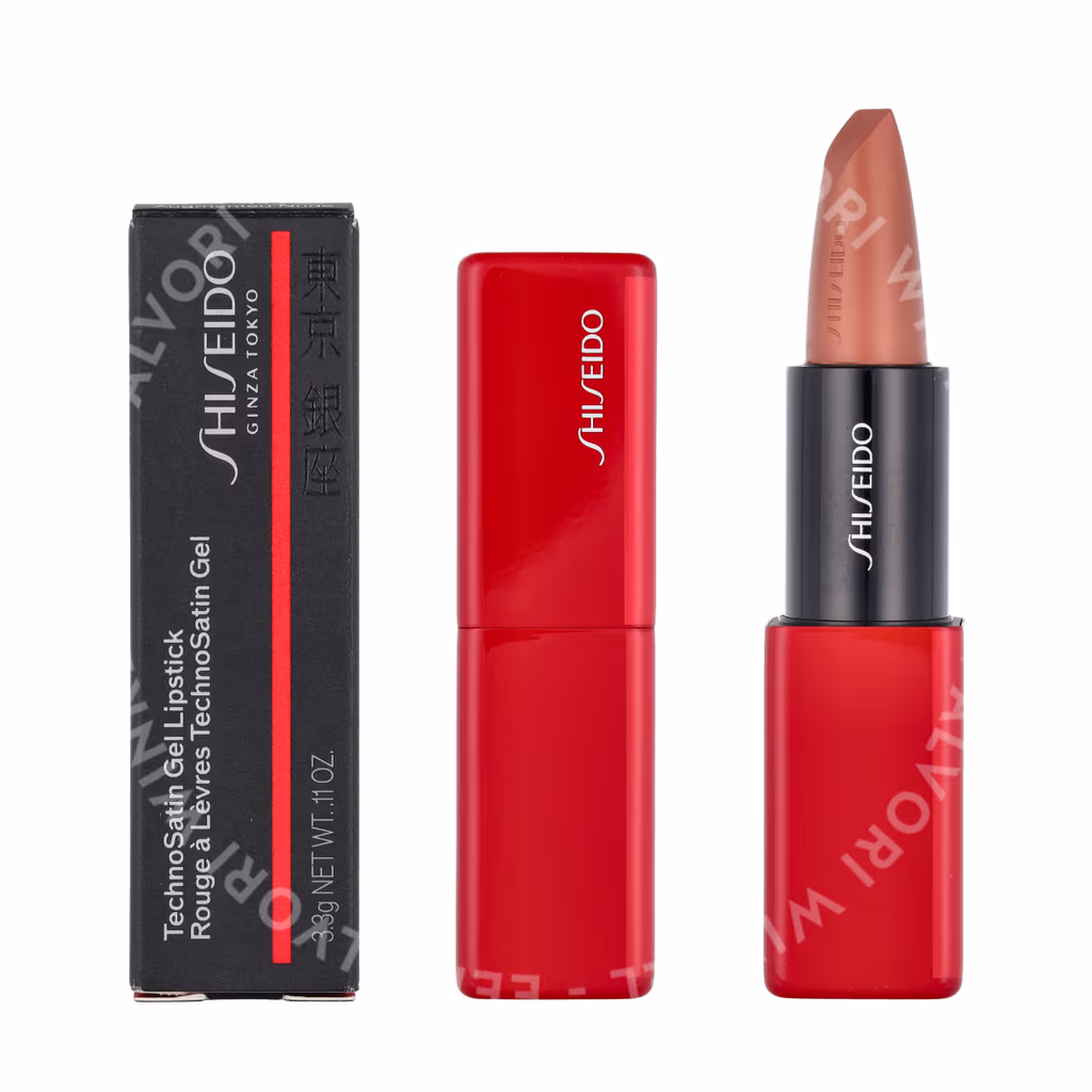 Shiseido Shiseido Technosatin Gel Lipstick — #403 Augmented Nude — foto 3