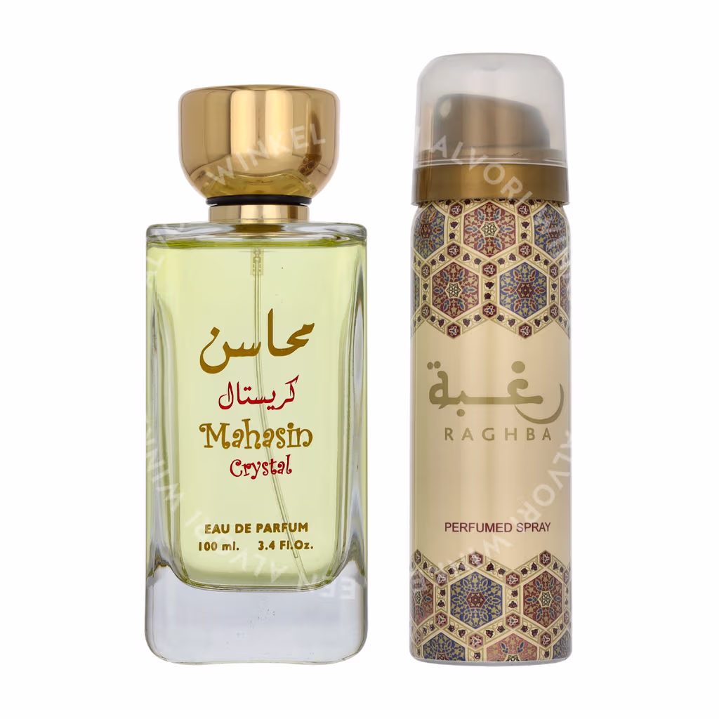 Lattafa Lattafa Mahasin Crystal Giftset