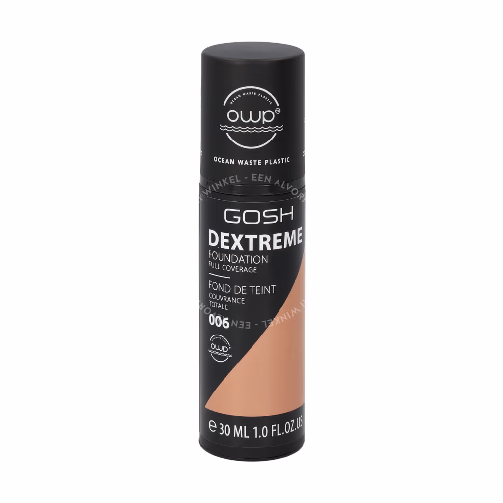 Gosh Gosh Dextreme Full Coverage Foundation — 006 Honey