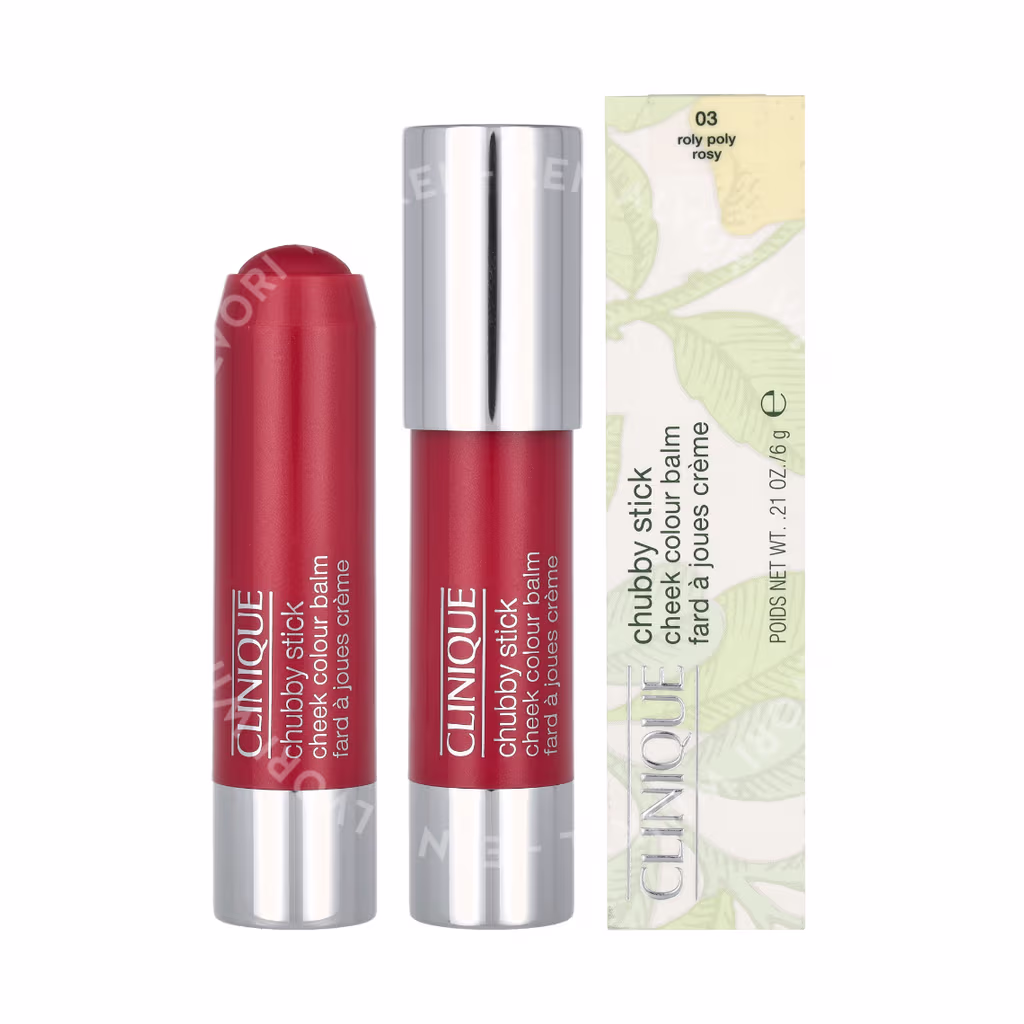 Clinique Clinique Chubby Stick Cheek Colour Balm — #03 Roly Poly Rosy — foto 3