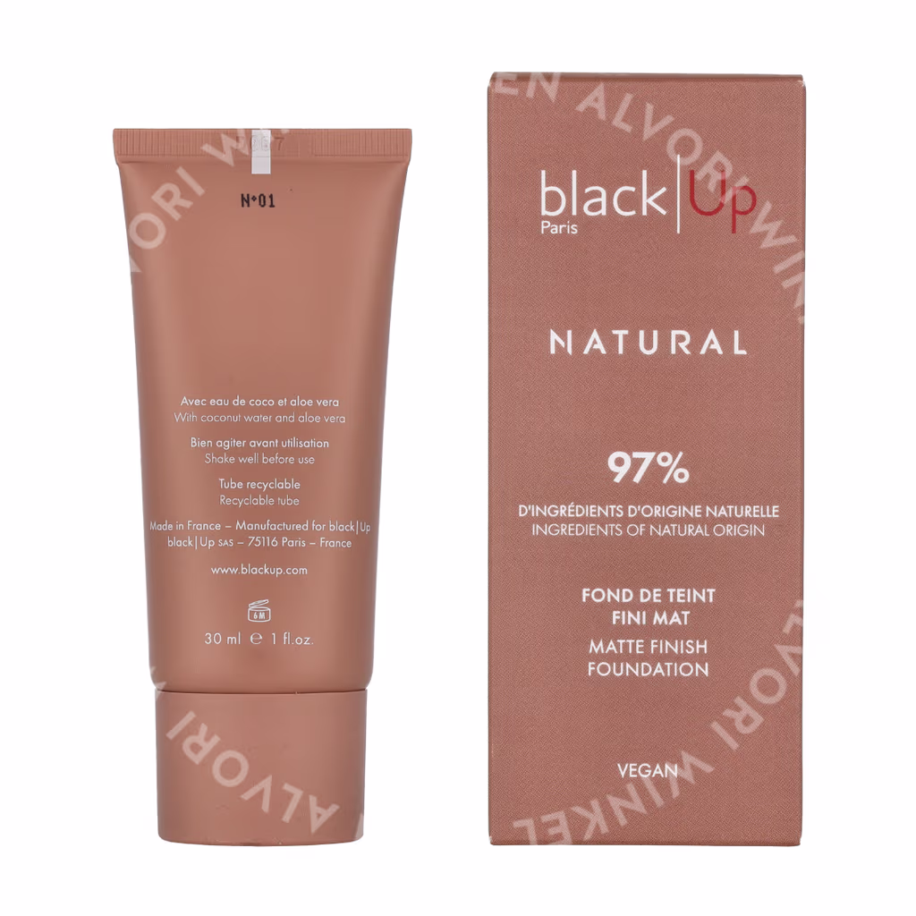Black Up Black Up Mat Finish Foundation — #01 — foto 3