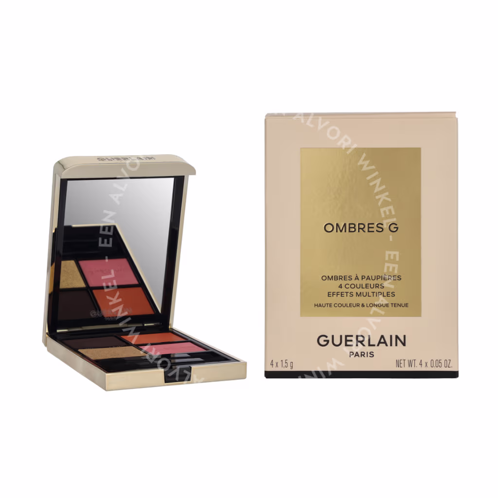 Guerlain Guerlain Ombres G 4 Colors Eyeshadow Palette — #555 Metal Butterfly — foto 3